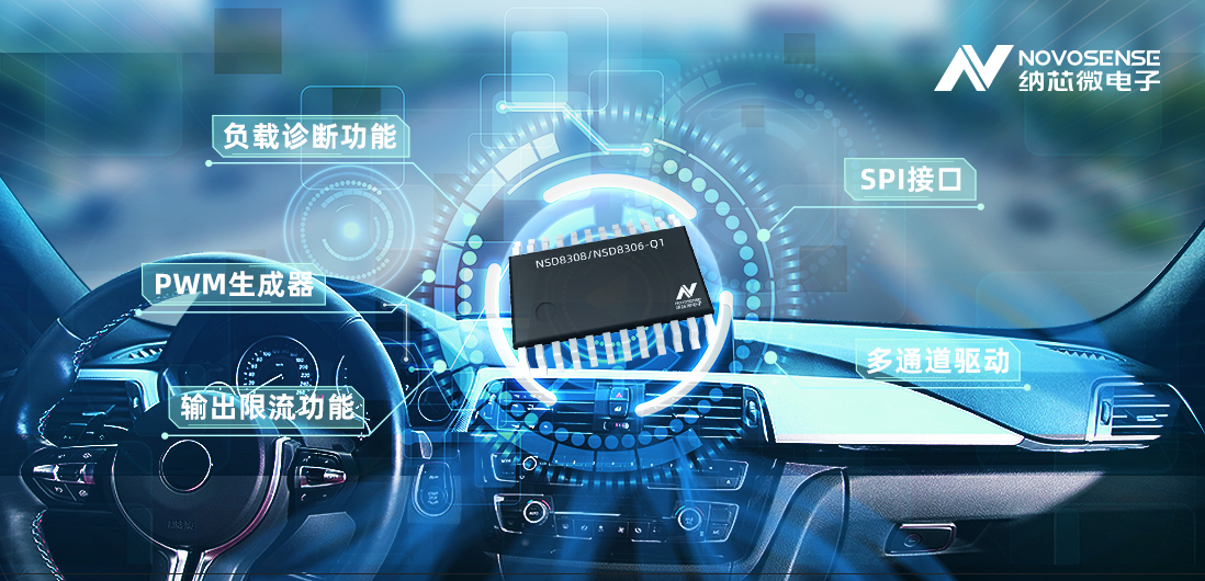 j9集团国际站全新发布40V车规级多通道半桥驱动NSD830x-Q1！